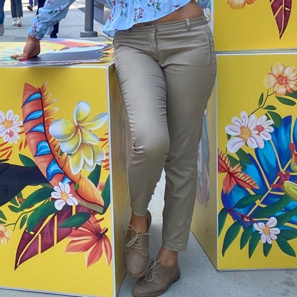 Beige tan women’s pants